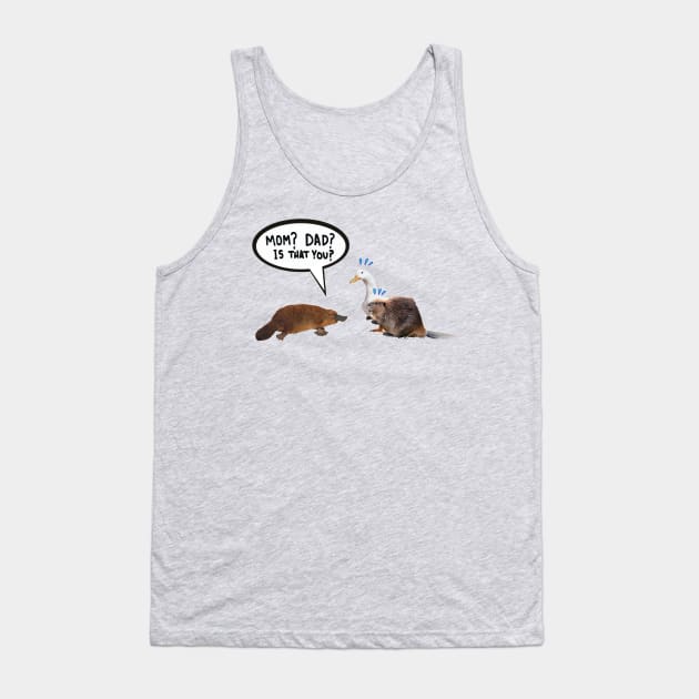 platypus parents Tank Top by wolfmanjaq